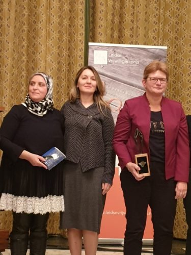 2019-Vrijwilligersprijs-Leiden Emine-Guney-Betul-Asli-Bayram-XXXX