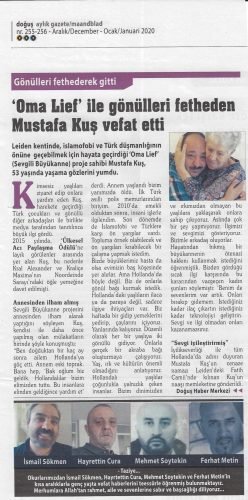 20200101-Dogus-gazetesi-krant-Mustafa-Kus-overleden-scaled