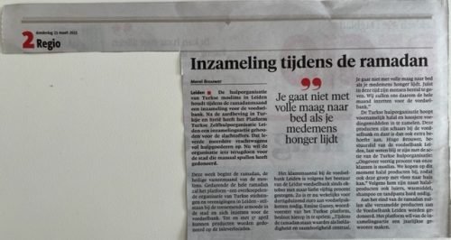 20230323-Leidsche-Dagblad-Inzameling-tijdens-de-Ramadan-Turkse-zelforganisaties-platform